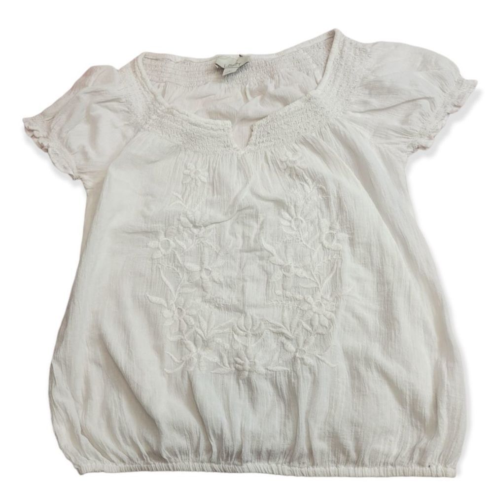 Loft Blouse with floral embroidery S